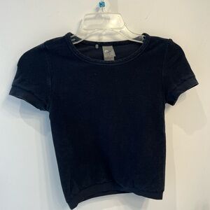 TNA Black Short Sleeve Top